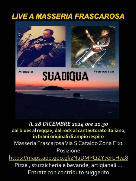 "SUADIQUA" duo blues in concerto