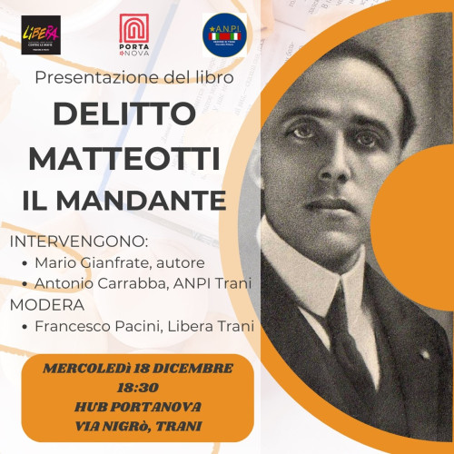 Mario Gianfrate 'Delitto Matteotti. Il mandante'