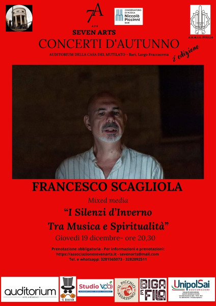I Silenzi d'Inverno: Francesco Scagliola per la Seven Arts