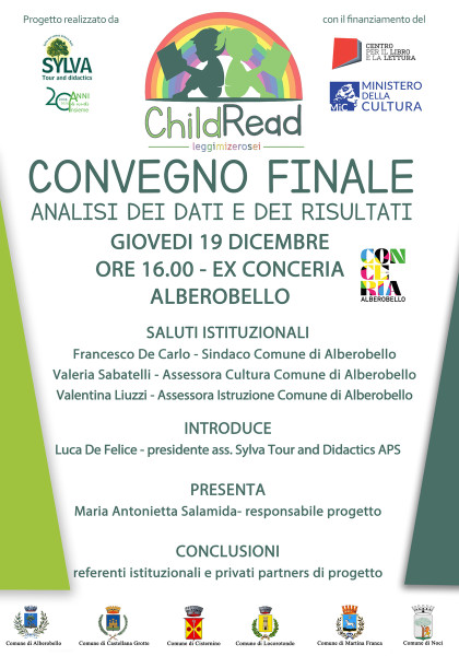 Si conclude il progetto ChildRead:  un successo di lettura e crescita culturale per i più piccoli