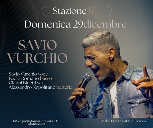 SAVIO VURCHIO in concerto