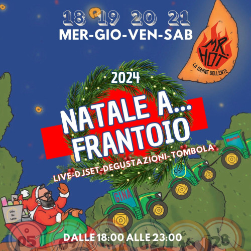 Natale a... frantoio! Quattro serate tra gusto, musica e tradizione