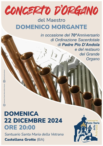 Concerto d'Organo del Maestro Domenico Morgante