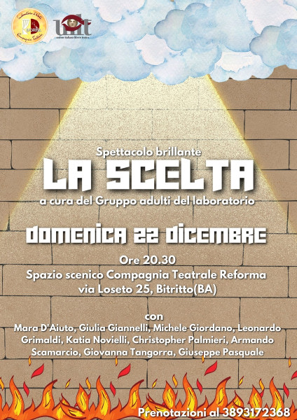 "La Scelta" spettacolo brillante