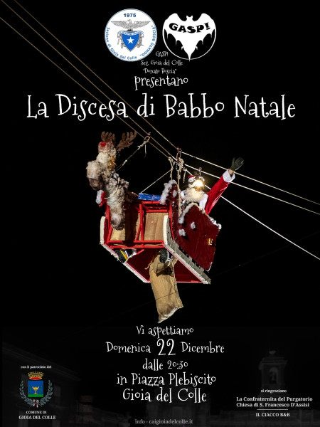 La DISCESA di BABBO NATALE