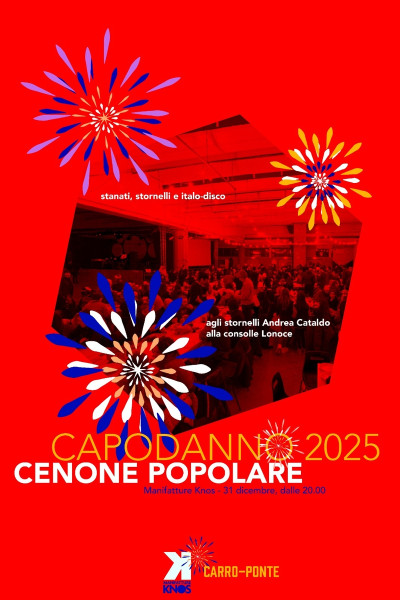 CENONE POPOLARE - CAPODANNO 2025 con Andrea Cataldo e Lonoce