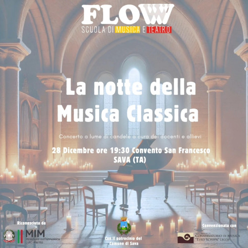 La Notte della Musica Classica a lume di candela