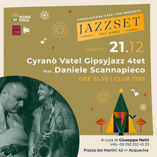 Cyranò Vatel Gypsyjazz 4tet feat. Daniele Scannapieco