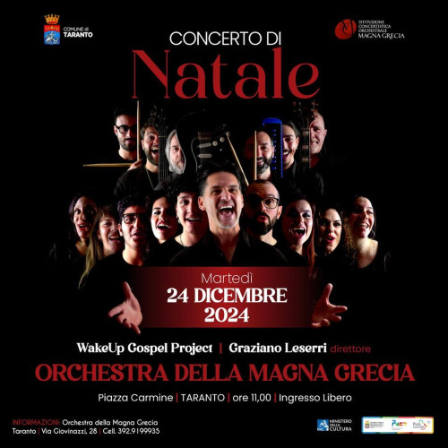 CONCERTO DI NATALE Orchestra della Magna Grecia - WakeUp Gospel Project