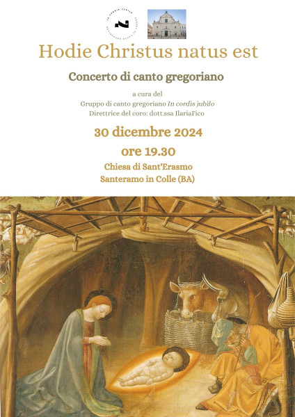 Hodie Christus natus est - Concerto di Canto Gregoriano