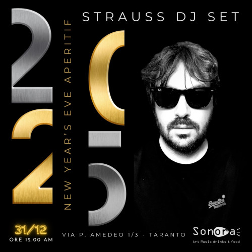 New Year's Eve Aperitif con Strauss dj set