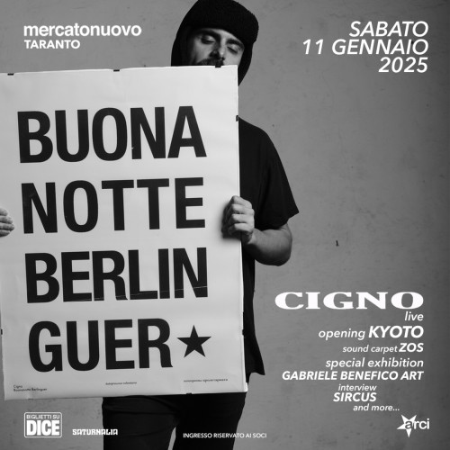 Cigno live concert a Taranto