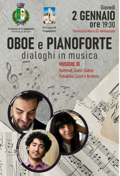 Oboe e pianoforte - Dialoghi in musica