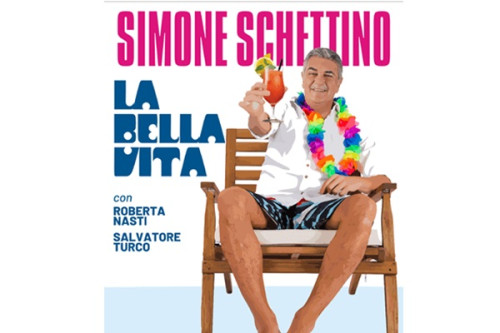 Simone Schettino in la bella vita