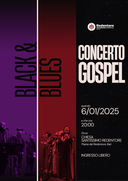 Concerto Gospel, i Black & Blues in concerto - FREE ENTRY