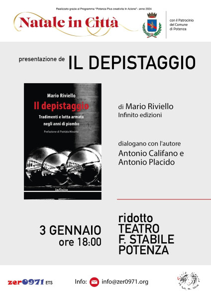 Il Depistaggio - presentazione libro di Mario Riviello
