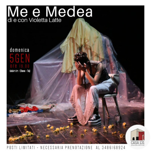 Me e Medea, spettacolo teatrale di e con Violetta Latte