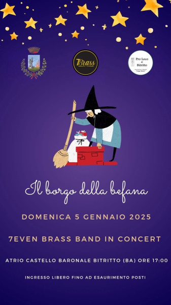 IL BORGO DELLA BEFANA 7even Brass Band in Concert