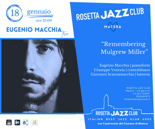 Eugenio Macchia "Remembering Mulgrew Miller"