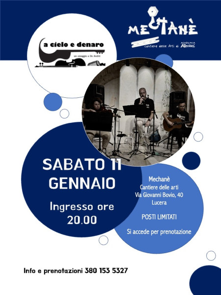 Il Trio ' a Cielo e Denaro' in concerto