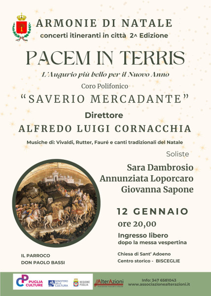 Armornie di Natale concerto: Pacem in terris