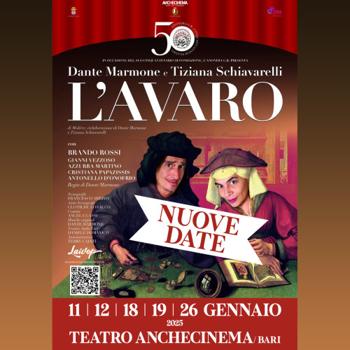 L'Avaro | Spettacolo teatrale dell'Anonima G.R.