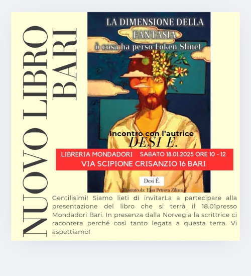 Presentazione del nuovo libro di Desi E