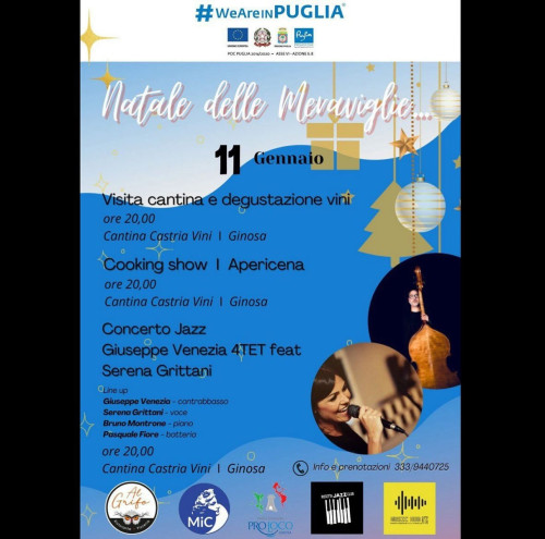 Concerto Jazz con degustazione