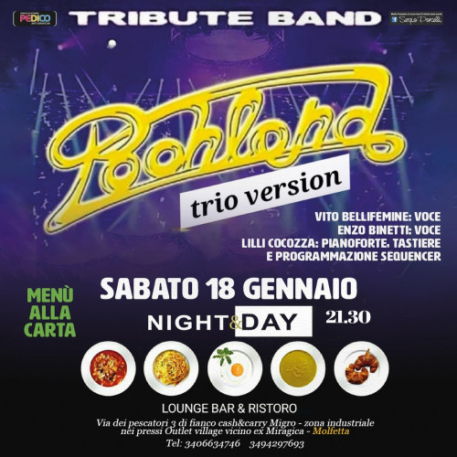 Poohland trio version live a Molfetta