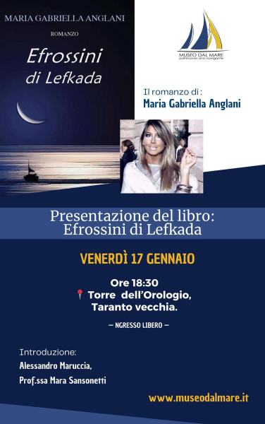 Presentazione del libro Efrossini di Lefkada di Maria Gabriella Anglani