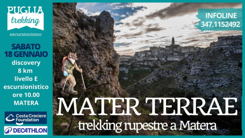 MATER TERRAE trekking rupestre a Matera