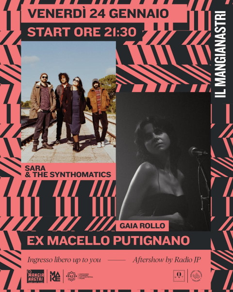 Il Mangianastri: Sara & The Synthomatics + Gaia Rollo in concerto