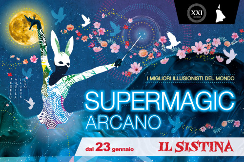 SUPERMAGIC ARCANO 2025: dal 23 gennaio al Sistina il più grande spettacolo di magia