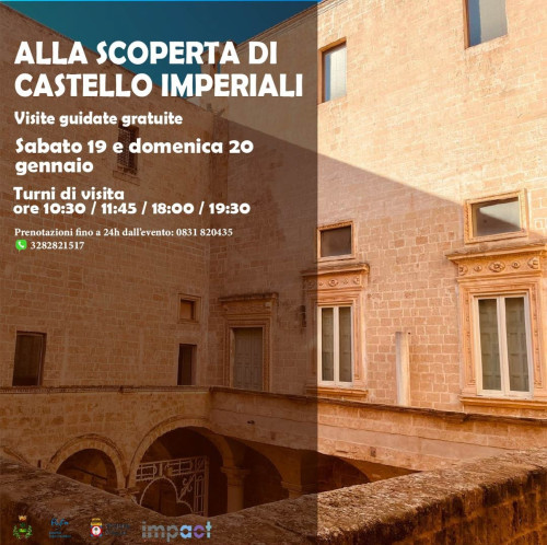 Visita guidata gratuita di Castello Imperiali