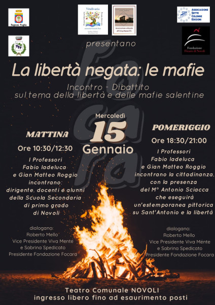 Mafie e la libertà negata, esperti a confronto