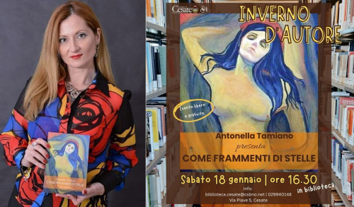 La Scrittrice Antonella Tamiano Ospite in Biblioteca a Cesate (mi)