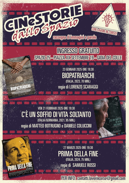 CINeSTORIE dallo spazio