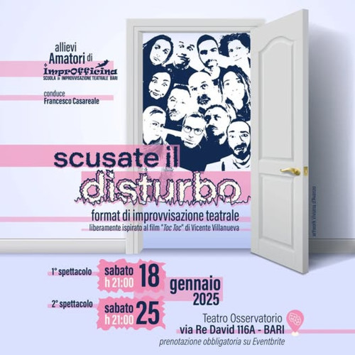 Scusate il disturbo - Spettacolo di improvvisazione teatrale