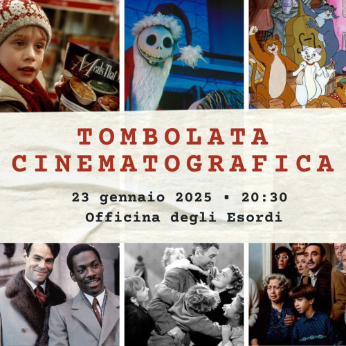 Tombolata cinematografica - Una serata dedicata alla settima arte