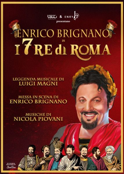 Enrico Brignano in " i 7 Re di Roma "