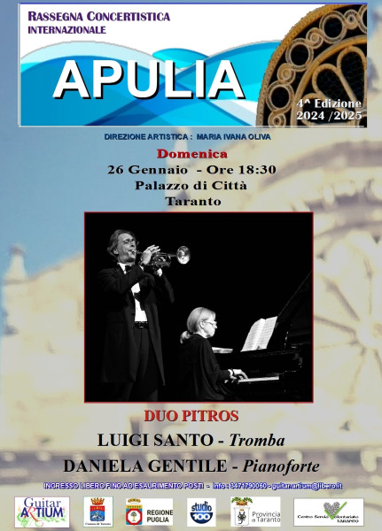 RASSEGNA CONCERTISTICA INTERNAZIONALE "APULIA" IV EDIZIONE "DUO PITROS"