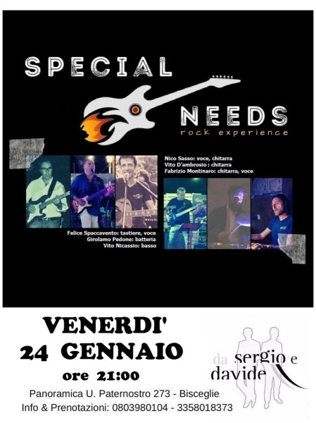 SPECIAL NEEDS - Rock Experience Band