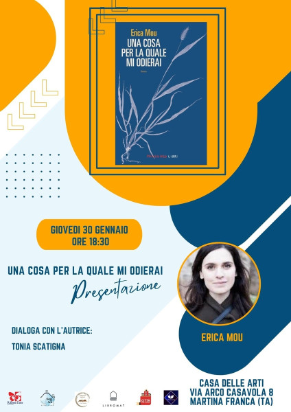 Presentazione del libro "Una cosa per la quale mi odierai"