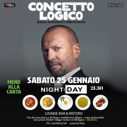 Concetto Logico - Biagio Antonacci tribute band live a Molfetta