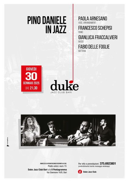 Pino Daniele in jazz