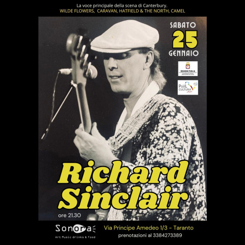 Richard Sinclair Live (Caravan, Hatfield & the North, Camel, Wilde Flowers)