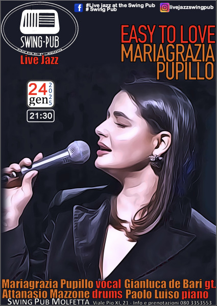 Live Jazz - Easy to Love - MariaGrazia Pupillo & Band