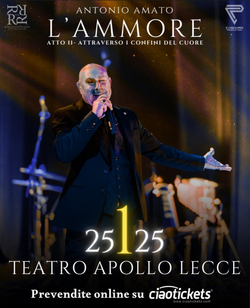 Antonio Amato live a Lecce