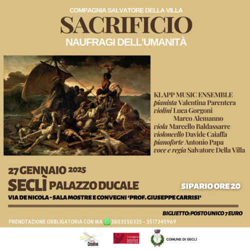 SACRIFICIO Naufragi dell'Umanità