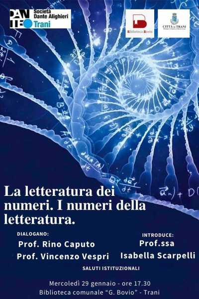 Incontro tematico su LA LETTERATURA DEI NUMERI. I NUMERI DELLA LETTERATURA